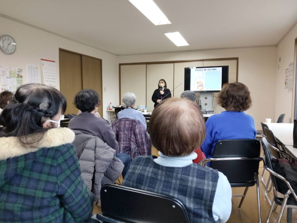 華みやこいきいきサロン　ヤクルト出前講座